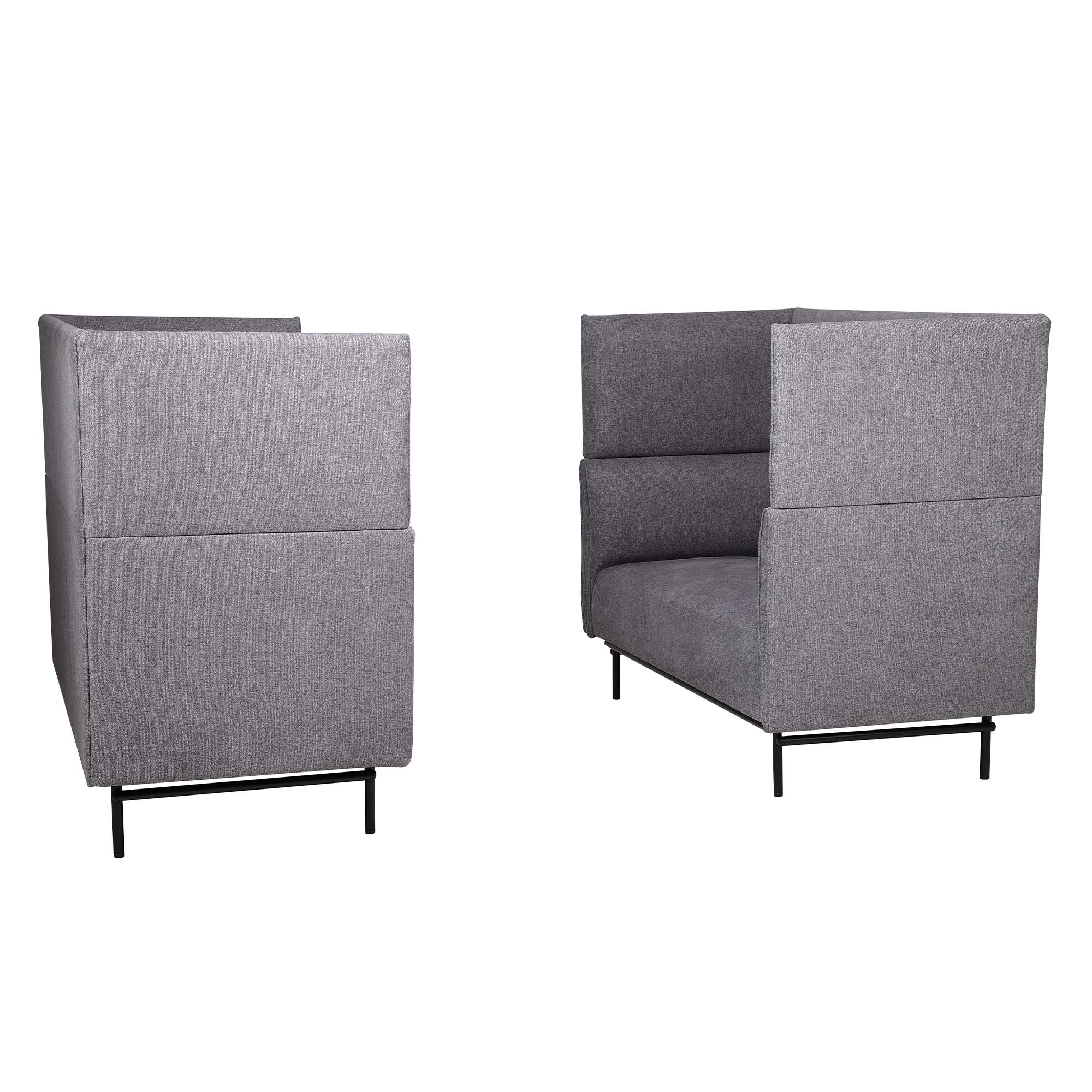 Modena sofa við høgum ryggi
