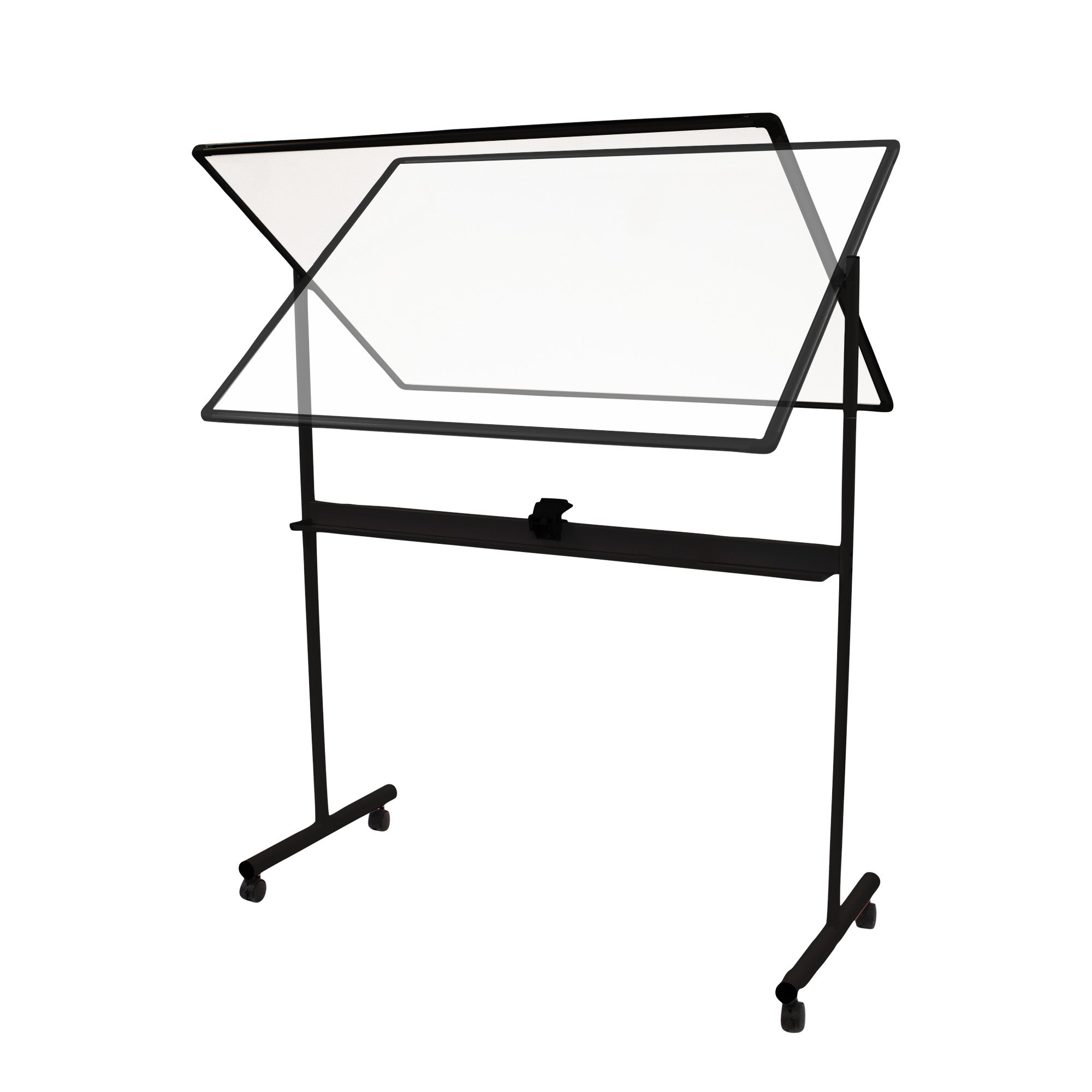 Whiteboard talva Eco á hjólum 180x120 í svørtum