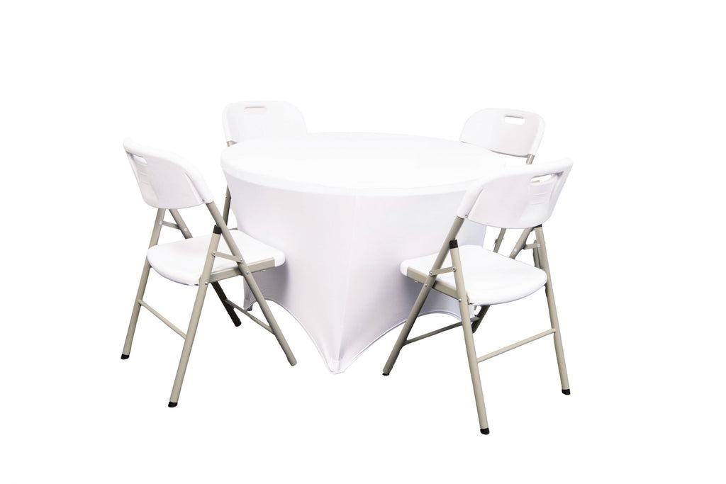 American klappborð, Ø115 cm
