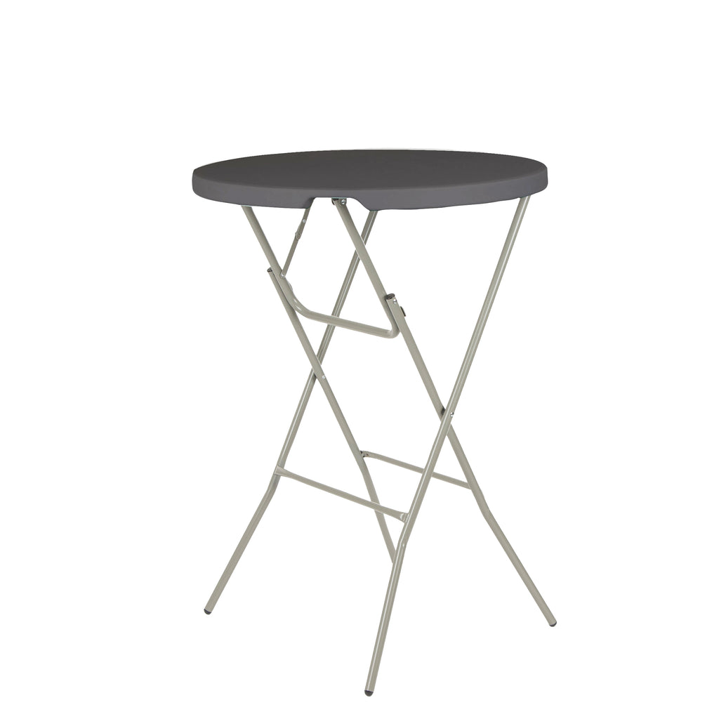 American klappborð, Ø80 cm antrasitt