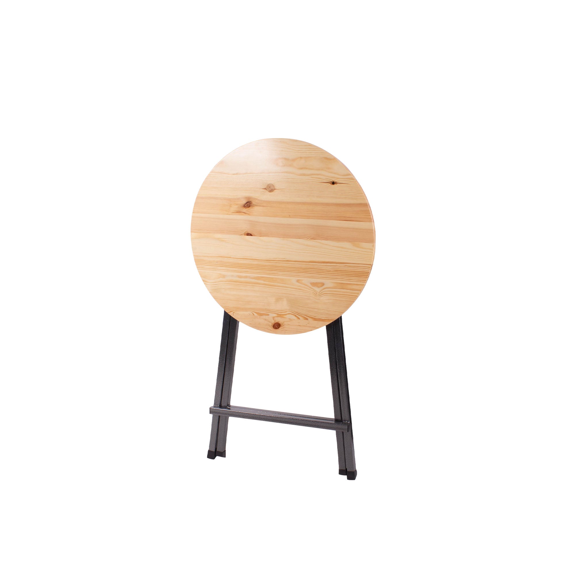 Klappborð úr træ, Ø77 cm