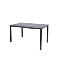 Oporto Base X, 80x140 cm, svart stell
