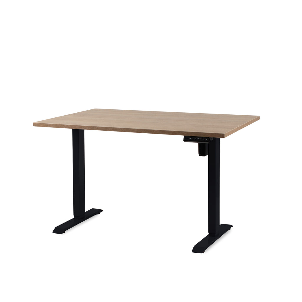 Komplett skrivaraborð, stell og borðpláta 120x80