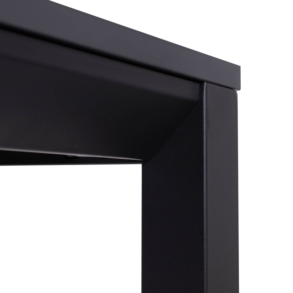 Oporto Base X, 80x140 cm, svart stell