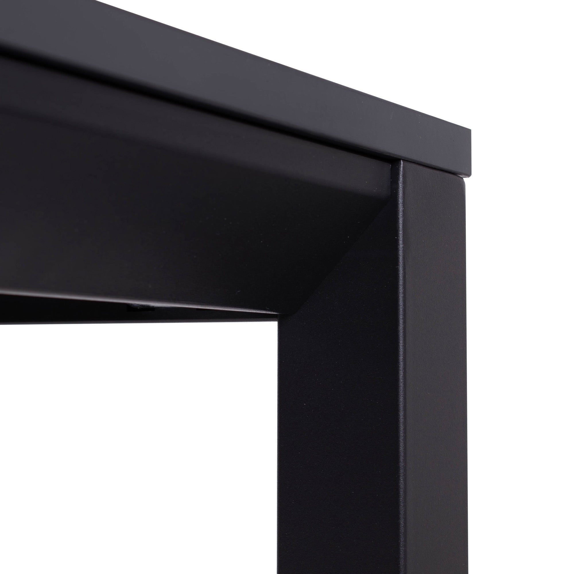 Oporto Base X, 80x180 cm, svart stell
